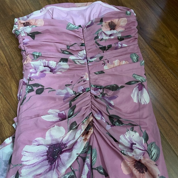 Flowers from You Mesh Maxi Dress (Fashion Nova) - Picture 3 of 6